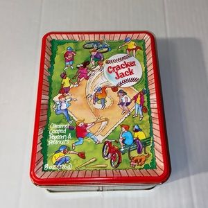 Vintage 1994 Cracker Jack Metal Tin